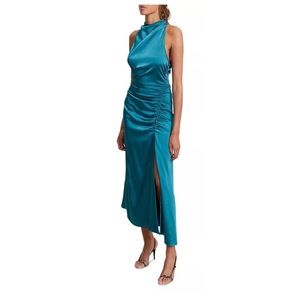 A.L.C Inez Satin Midi Dress
